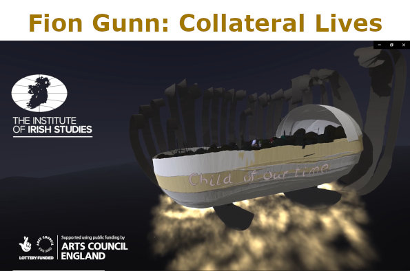 Promotional image using still from Fion Gunn's film