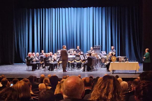 Image of the Band performing 